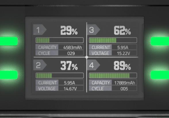 Produktbild Swit MATRIX-S8 | 8ch x max 6A Top Fast Simultaneous 14V/28V Wall Charger, V-mount(PC-W461S)