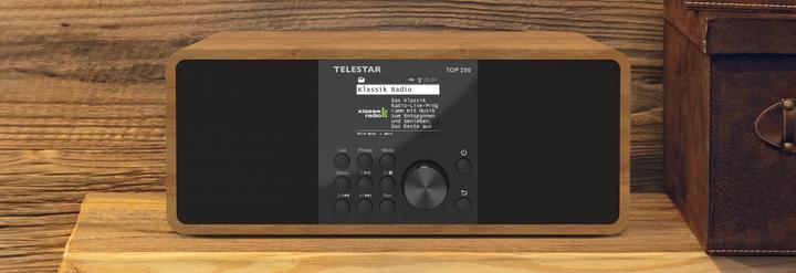Produktbild Telestar TOP 250 (Internetradio, DAB+, FM, Bluetooth, WLAN)