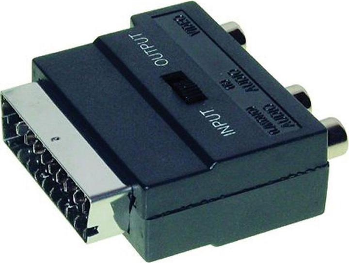 Produktbild Secomp Scart to Composite & S-Video Adapter (Scart, S-Video, 4 cm)
