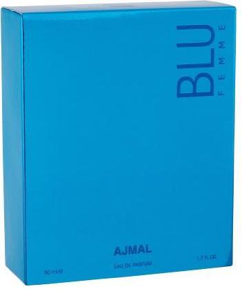 Actual product image Ajmal Blu Femme by Eau de Parfum Spray 50 ml (Eau de parfum, 50 ml)