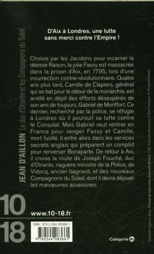 Produktbild Le duc d'Otrante et les compagnons du Soleil (Französisch, Jean d'Aillon, 2024)
