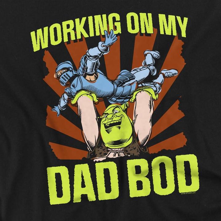 Produktbild Shrek Working On My Dad Bod TShirt (4XL)