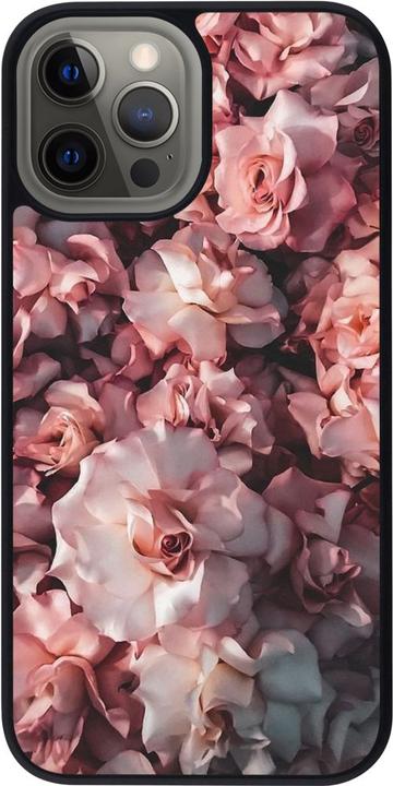 Produktbild PhoneLook Hülle Silikon schwarz Beautiful Roses (Apple iPhone 12 Pro Max)