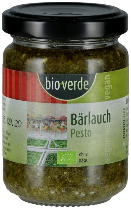 Bio-verde Pesto à l'ail des ours végétalien (pot)