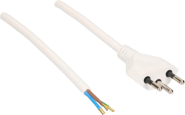 Produktbild Max Hauri TD-Netzkabel H05VV-F3G1.0 (2 m, Typ 12)