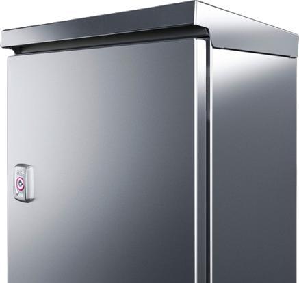 Image du produit Rittal AX 2472.010 Capot anti-pluie (L x l) 380 mm x 210 mm acier inoxydable 1 pc.