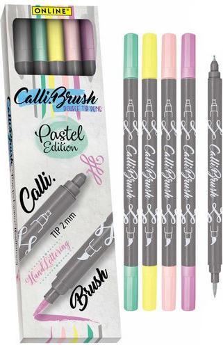 Produktbild Online Callibrush Handlettering (Mehrfarbig, 5 x)
