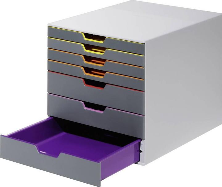 Image du produit Durable Meuble à tiroirs Varicolor 7 (A4)