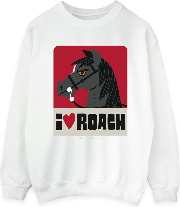 Produktbild Netflix The Witcher I Heart Roach Sweatshirt (XL)