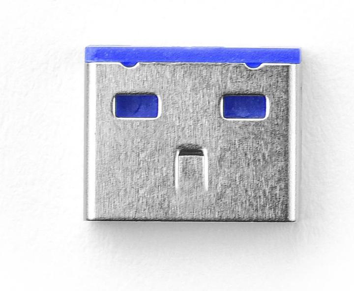Actual product image Smart Keeper Basic USB-A Port Blocker dark blue 100 pcs.
