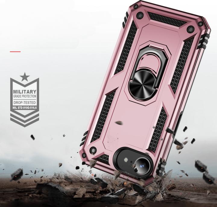 Image du produit Cover-Discount iPhone 16e - Robustes Back Cover mit Kickstand (Apple iPhone 16e)