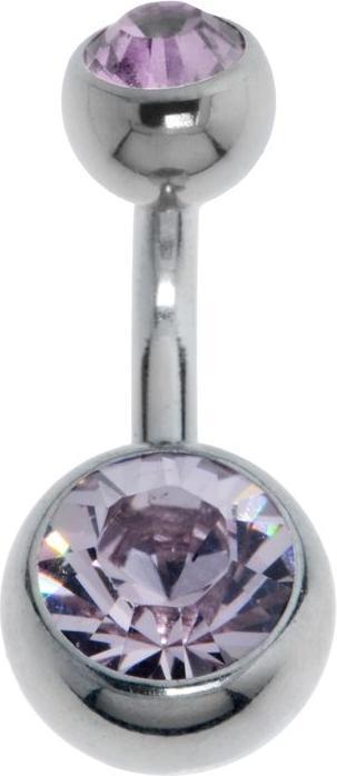 Produktbild Bijouteria Bauchpiercing (Titan, Kristall)