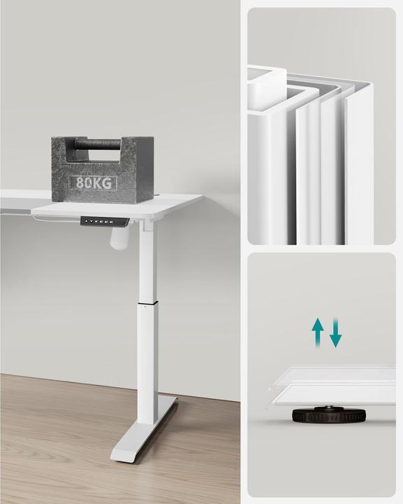 Immagine prodotto Songmics Tavolo da bar (120 x 60 x 120 cm)
