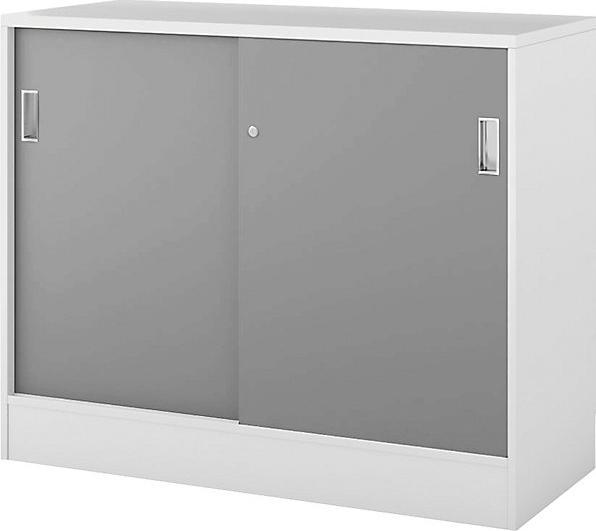 Actual product image kaiserkraft Chicago wardrobe with sliding doors