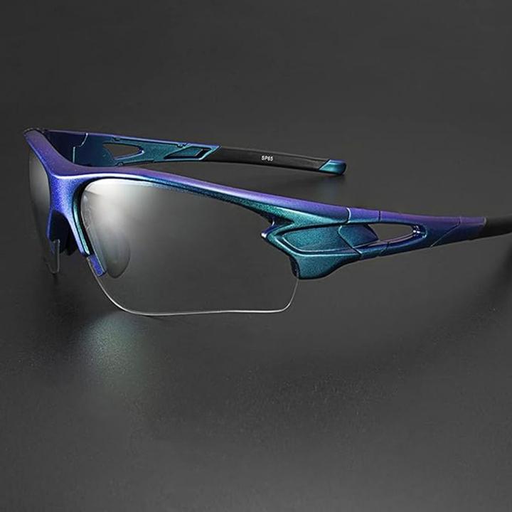 Produktbild Rockbros 10069 photochromic UV400 cycling glasses - blue (Blau)