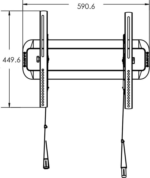 Produktbild Sanus VMT5 (Wand, 50", 34.02 kg)