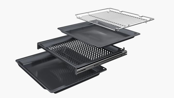 Produktbild Bosch Hausgeräte Serie 8, Einbau-Backofen, 60 x 60 cm, Schwarz, HBG774KB1F