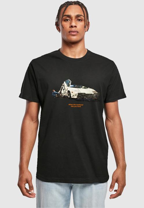 Actual product image Mister Tee Weekend Wolf Tee - 12296 (L)