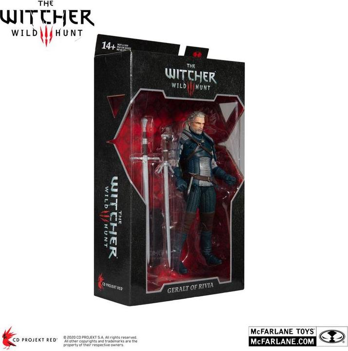 Actual product image McFarlane The Witcher AF : Gerald Of Rivia (Viper Armor Teal Dye)