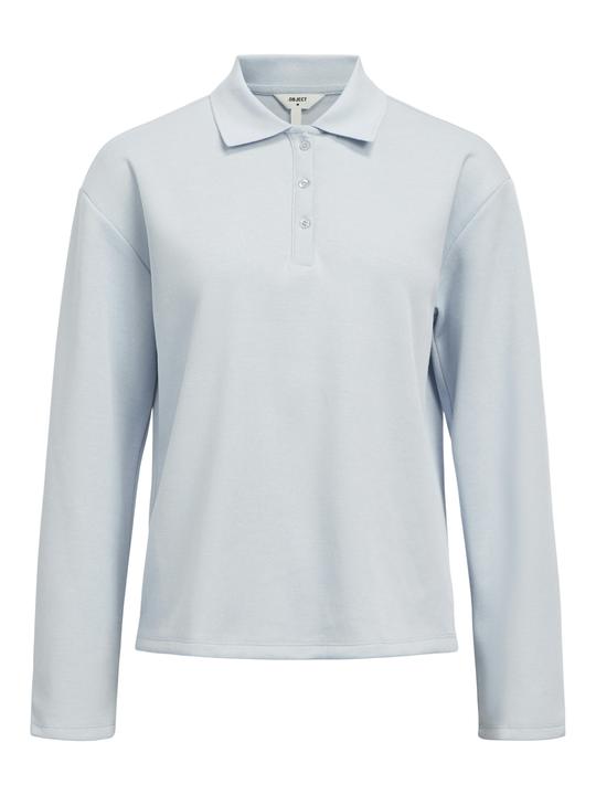 Immagine prodotto Object Gestreiftes Langarm-Poloshirt (XS)