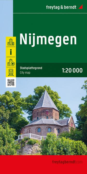 Actual product image Nijmegen, city map 1:20.000, freytag &