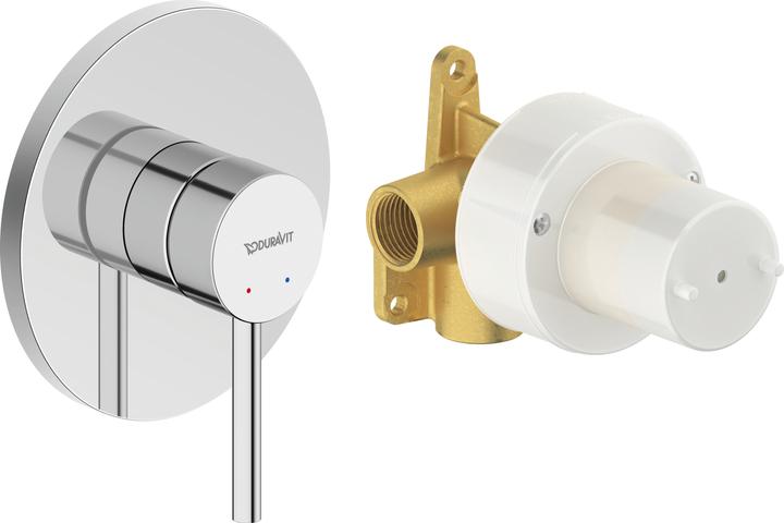 Duravit Circle Set de mitigeurs, encastré, chrome, CE4210007010