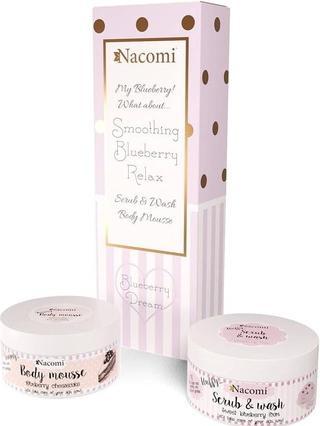 Nacomi ueberry Dream Piano Scrub-Washing Sweetueberry 100Ml +ueberry Cheesecake Body Mousse (100 ml)