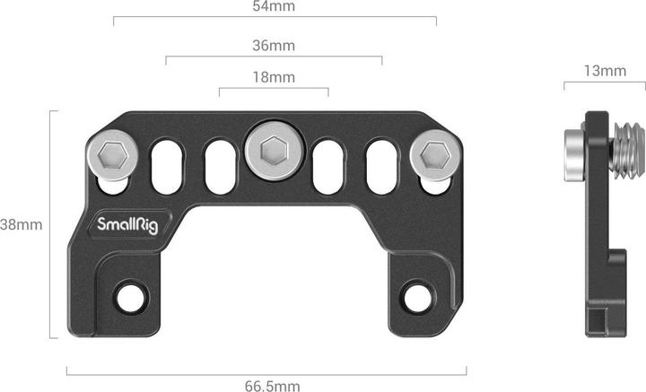 Actual product image SmallRig 4019 Adapter Plate For Sony Fx3 Xlr Handle