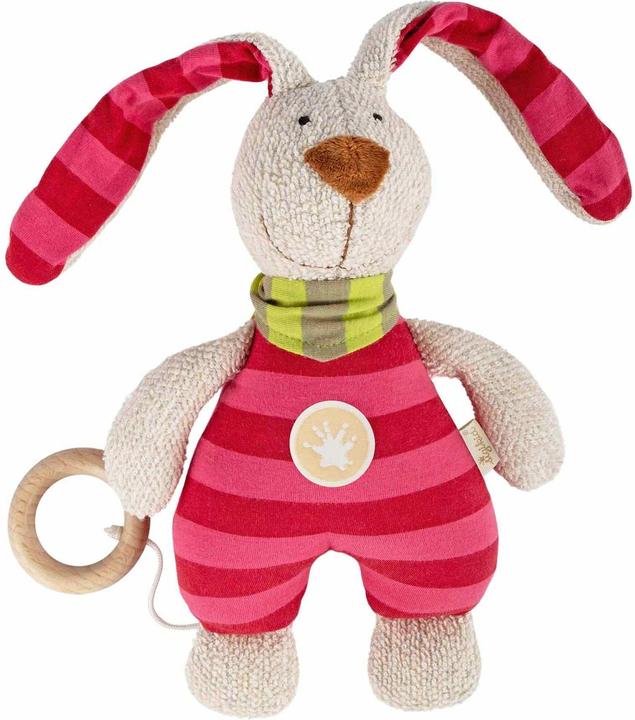 Sigikid Spieluhr Hase pink gestreift Classic **