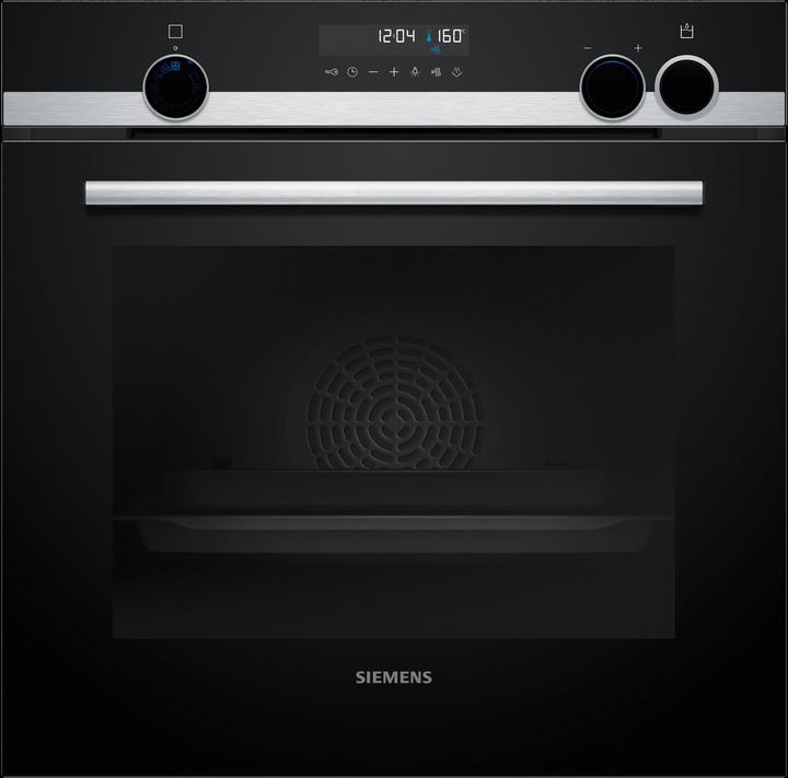 Actual product image Siemens iQ500, built-in oven with steam support, 60 x 60 cm, stainless steel, HR578GFS7F