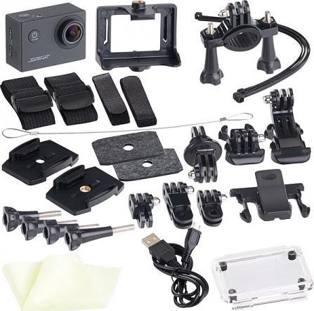 Produktbild Somikon Einsteiger-4K-Action-Cam inkl. Unterwassergehäuse (30p, WLAN)