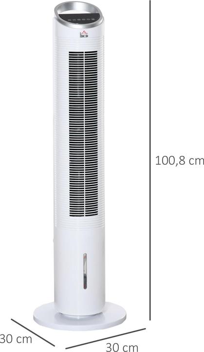 Actual product image Homcom Air cooler with ice boxes