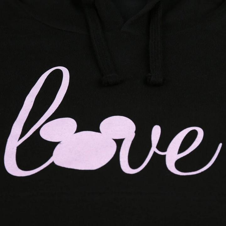 Immagine prodotto Disney Felpa con cappuccio corta Love Mickey (XL)