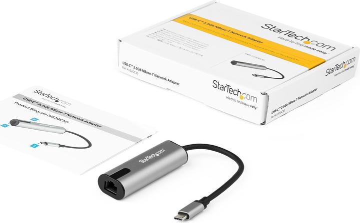 Actual product image StarTech US2GC30 (USB, RJ45 2.5 Gigabit Ethernet (1x))