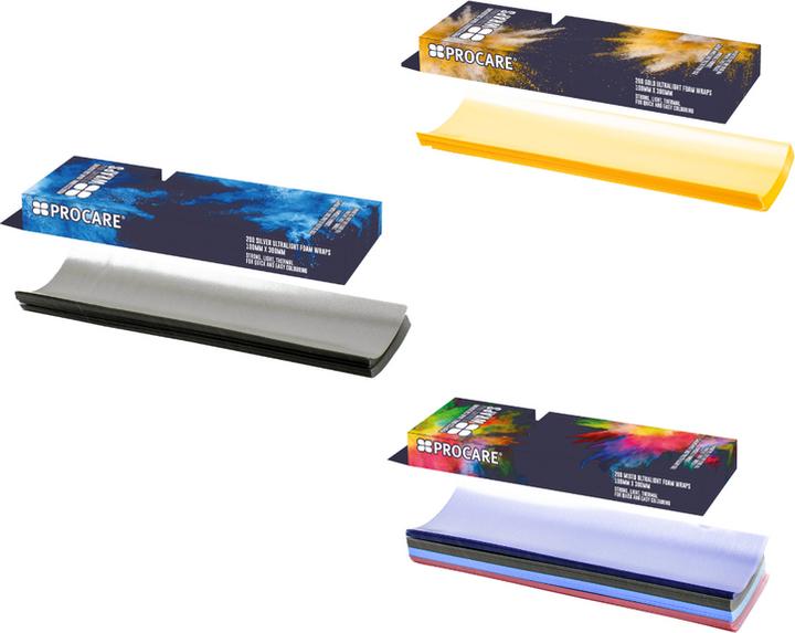 Actual product image Procare Premium U-Lite Foam Wraps 100 x 300 mm gold