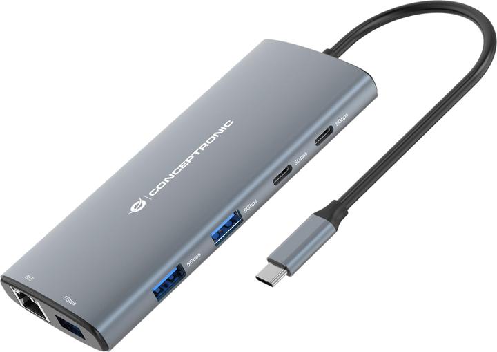 Immagine prodotto Conceptronic USB Typ-C auf HDMI/USB 3.0/ USB Typ-C (USB-C, 1 Porti)