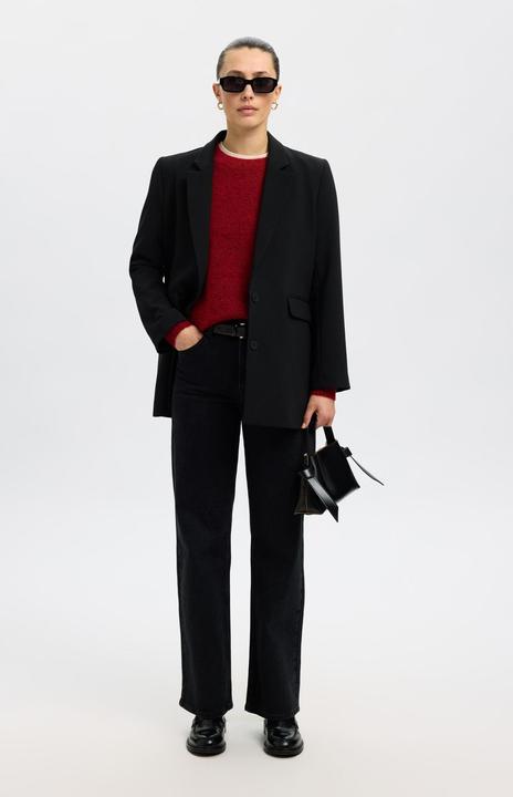 Produktbild Selected Femme Slflulu Ls Knit O-Neck Noos (XS)