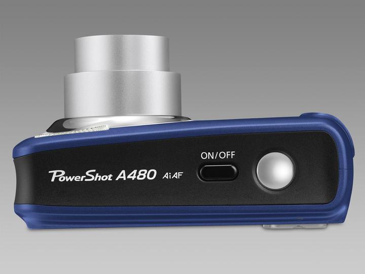 Actual product image Canon PowerShot A480, 10 million pixels, 3.4x zoom, blue (0.00 Mpx, 1/2,3'')