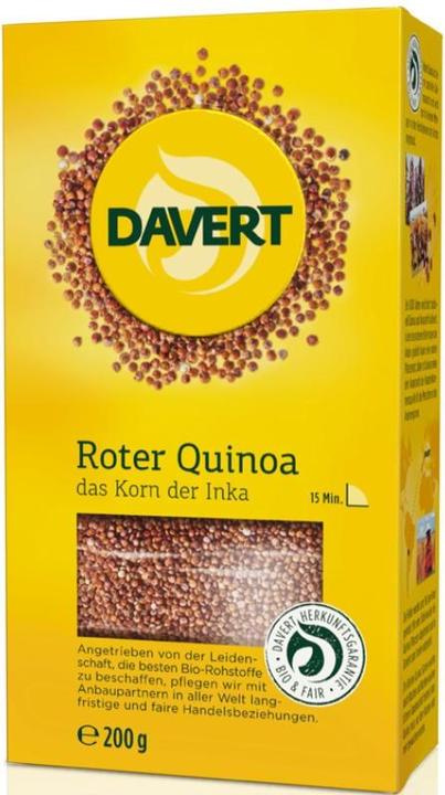 Actual product image Davert Roter Quinoa Bio
