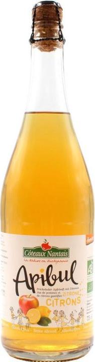 Produktbild Les Côteaux Nantais Apibul Sekt Zitrone & Apfelsaft alkoholfrei Bio (1 x 75 cl)
