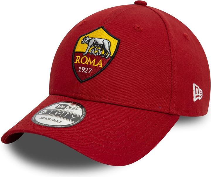 New Era 9Forty Strapback Cap - AS Roma rot