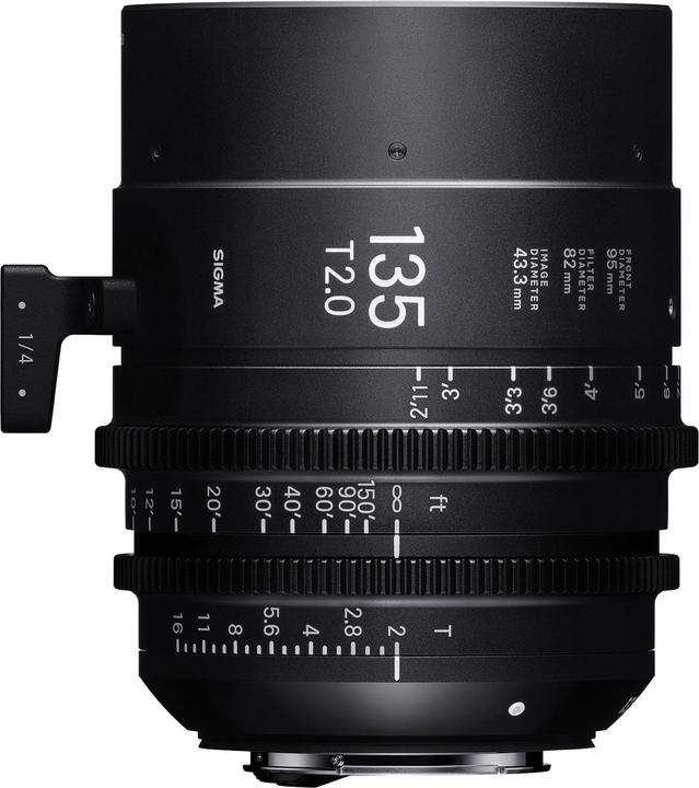 Image du produit Sigma 135mm T2,0 (Canon EF) Luminous (Sigma SA, Plein format)