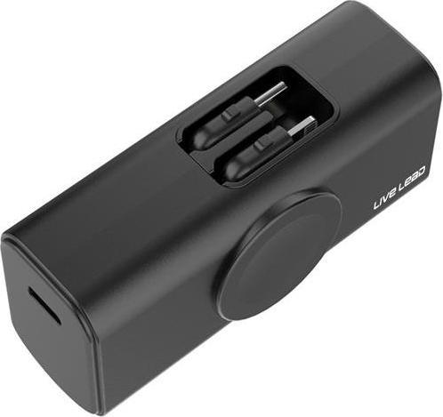 Produktbild Live Lead 4 in 1 Powerbank - Schwarz (5000 mAh, 12 W)