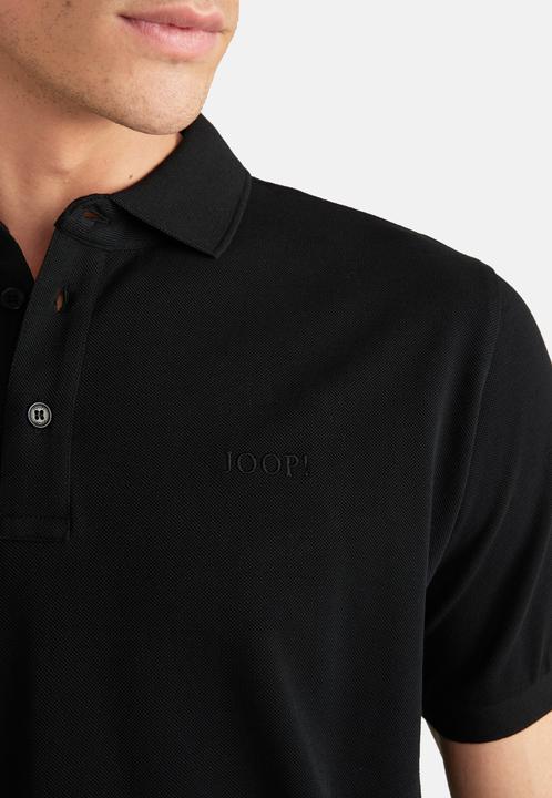 Actual product image Joop! Pima Cotton Primus Polo Shirt Short Sleeve Black (M)