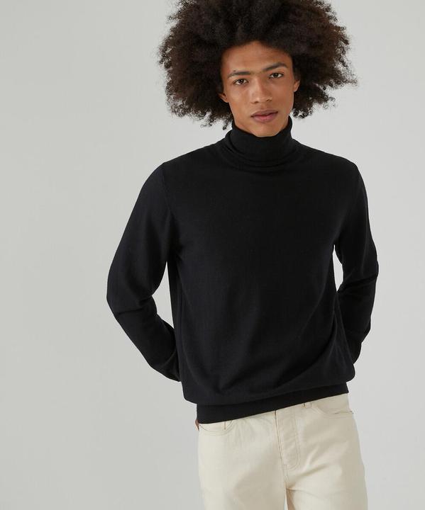 Produktbild La Redoute Collections Rollkragenpullover aus 100% Merinowolle (S)