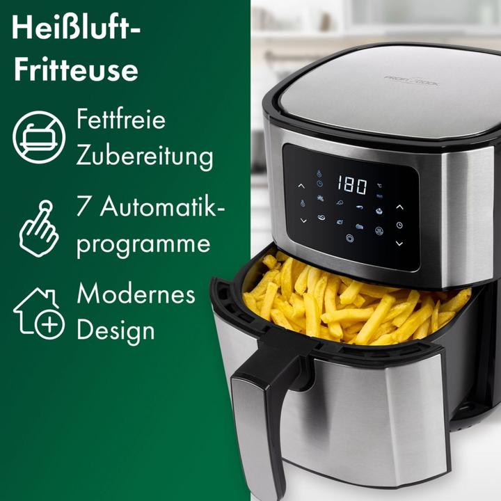 Produktbild Proficook Prof Fritteuse PC-FR 1239 H inox 5,5L