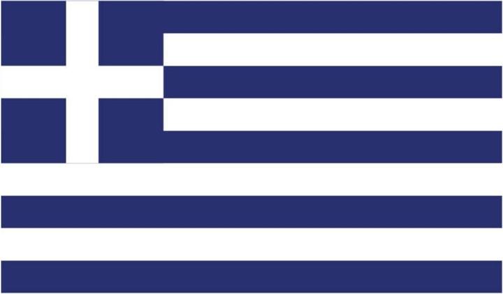 Energie-Label Bügelbilder Bügelbild Griechenland Flagge