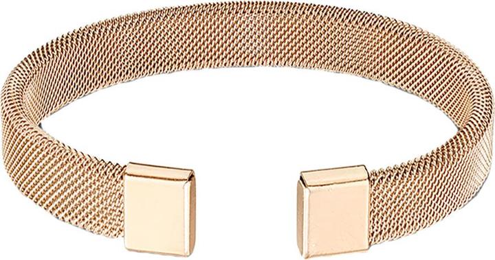 Immagine prodotto Star Piercing Bracciale in oro rosa con maglia flessibile (Acciaio chirurgico 316L, senza ottone)