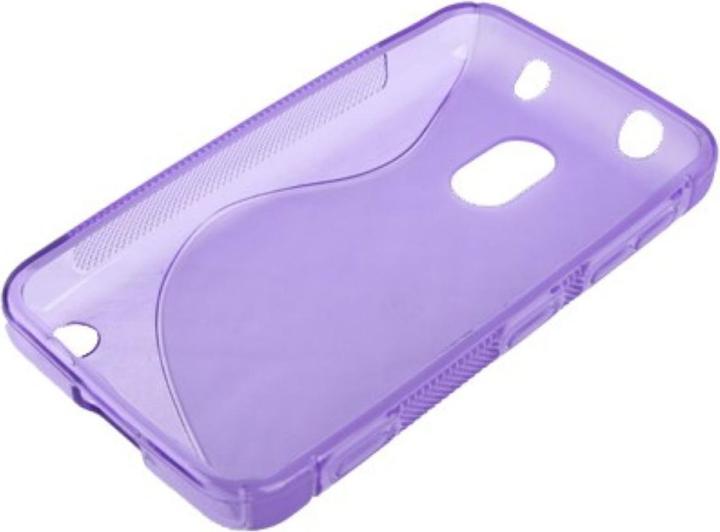 Produktbild König Design Handyhülle TPU Case für Handy Nokia Lumia 620 lila (Nokia Lumia 620)