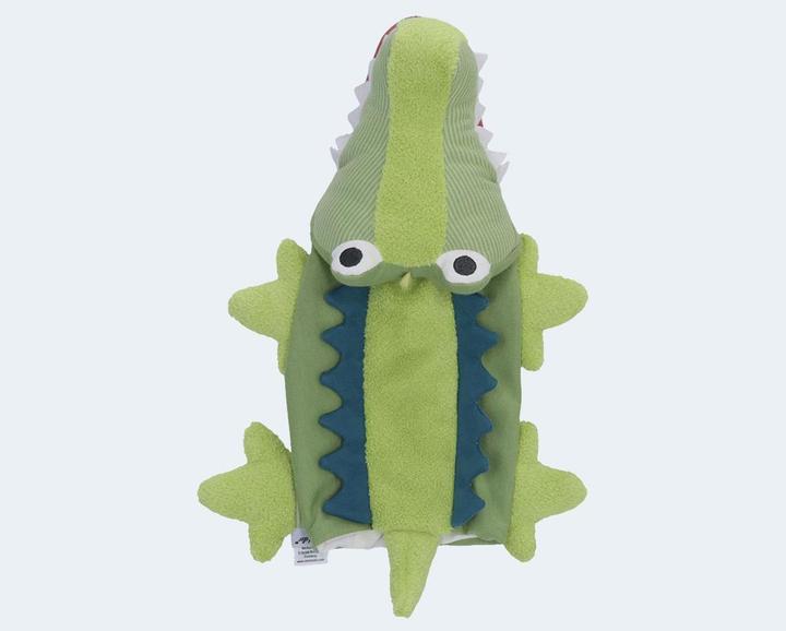 Produktbild Sterntaler Handpuppe Krokodil Keno uni grün